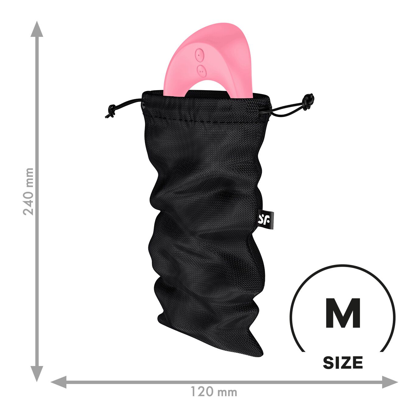     Satisfyer Treasure Bag Black   - 