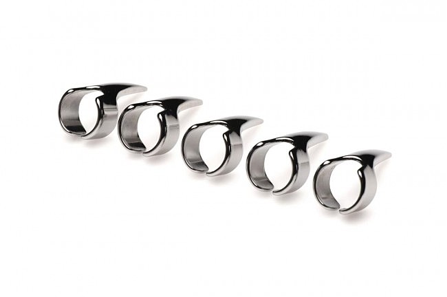     Master Series Five-Piece Sensation Claw Rings Silver, 5 