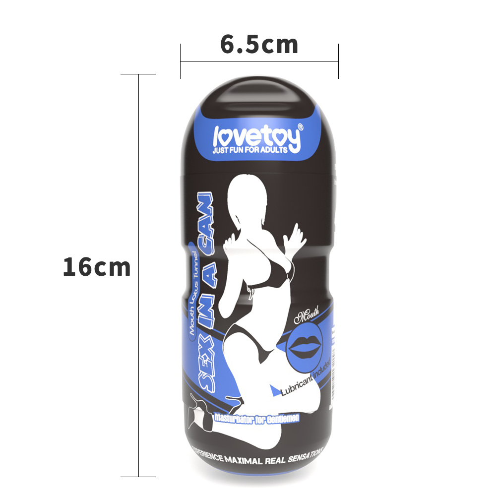 �����������-����� � ������� LoveToy Sex In A Can Mouth Lotus Tunnel, ���������, 16 � 6,5 ��