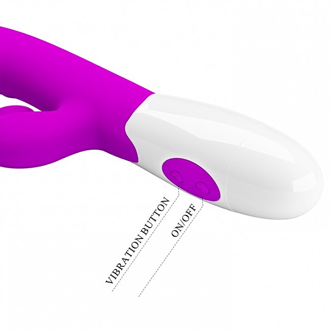 - Pretty Love Serberus Licking Vibrator Purple, 30  , 20,6  3,2 