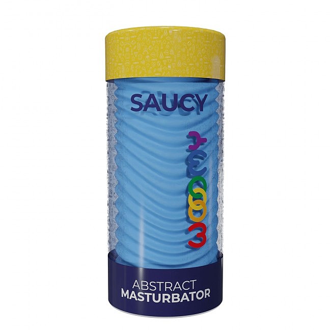    Wooomy Saucy Abstract Masturbator, 13,8 &#215; 5,8 
