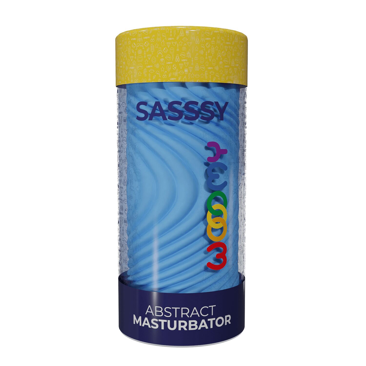 ����������� ������������ Wooomy Sasssy Abstract Masturbator, �������� �����������, 13,8 × 5,8 ��