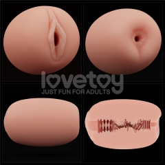   Slider Double-Ended Masturbator Vagina and Anus,  
