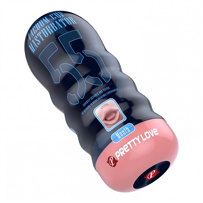 - Pretty Love Vacuum Cup Masturbator Mouth,  , 18  7 
