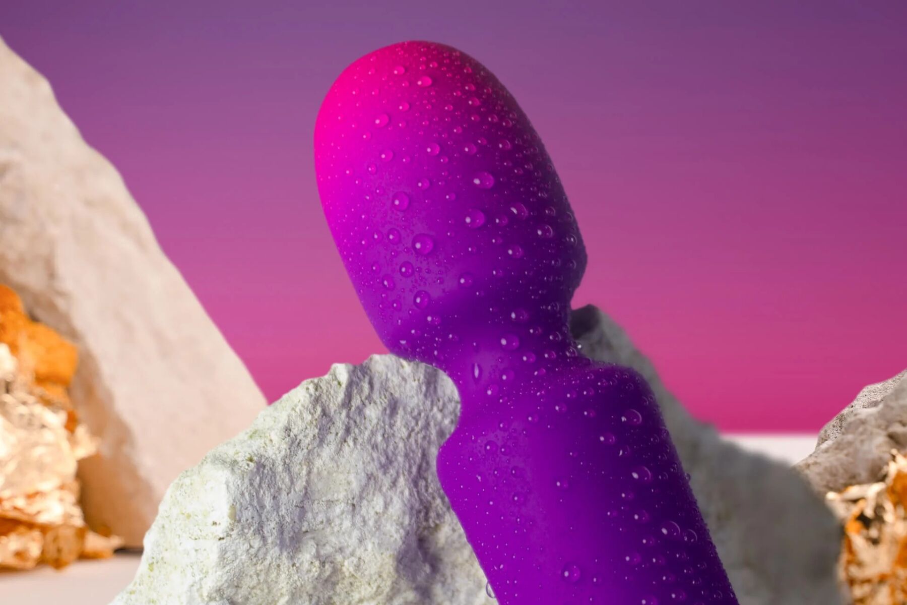 ������������� ������������� Rocks Off Glo Girl Wand, 10 ������� ��������, 16,9 � 4 ��