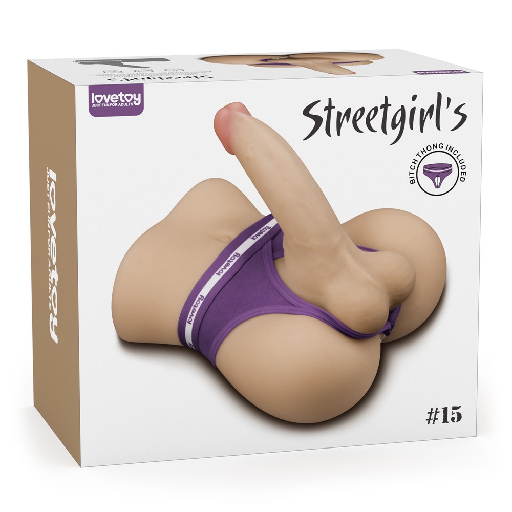 ����������� � ��������������� � �������� ���������� Streetgirls #15 with Bendable Dildo, 24,5 × 22 × 14,5 ��