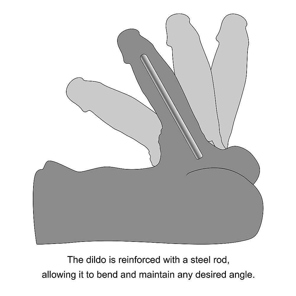 ����������� � ��������������� � �������� ���������� Streetgirls #15 with Bendable Dildo, 24,5 × 22 × 14,5 ��