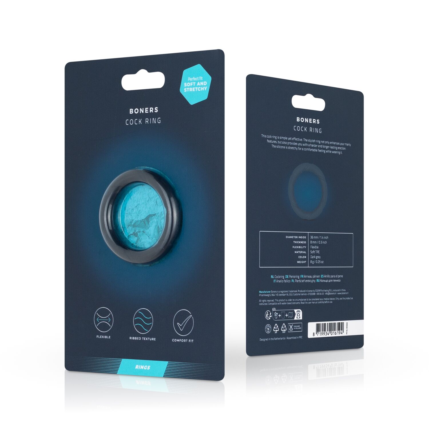 ����������� ������ �� ������� ���� Boners Ergo Cockring, �����