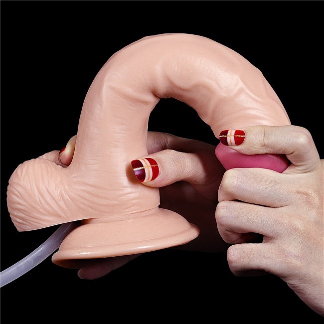    Squirt Extreme Dildo 9 Flesh LoveToy  , 23  4,4 