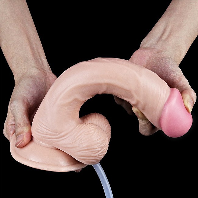    Squirt Extreme Dildo 9 Flesh LoveToy  , 23  4,4 