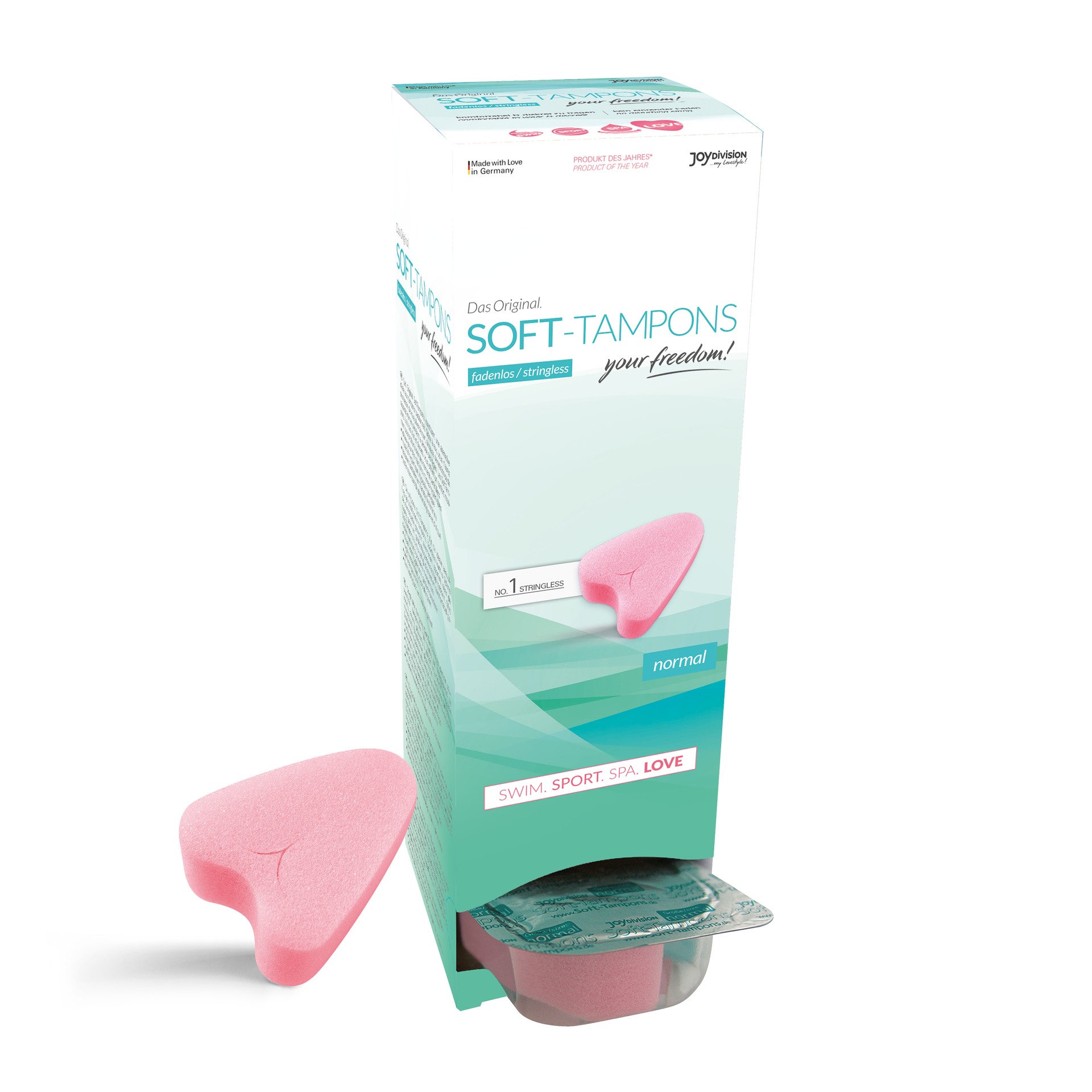    JoyDivision Soft-Tampons Normal, 10 