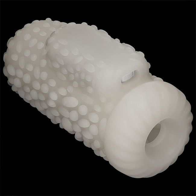  Knights Ring Vibrating Dual Purpose Sleeve-Drip,  , 13,5  6,5 