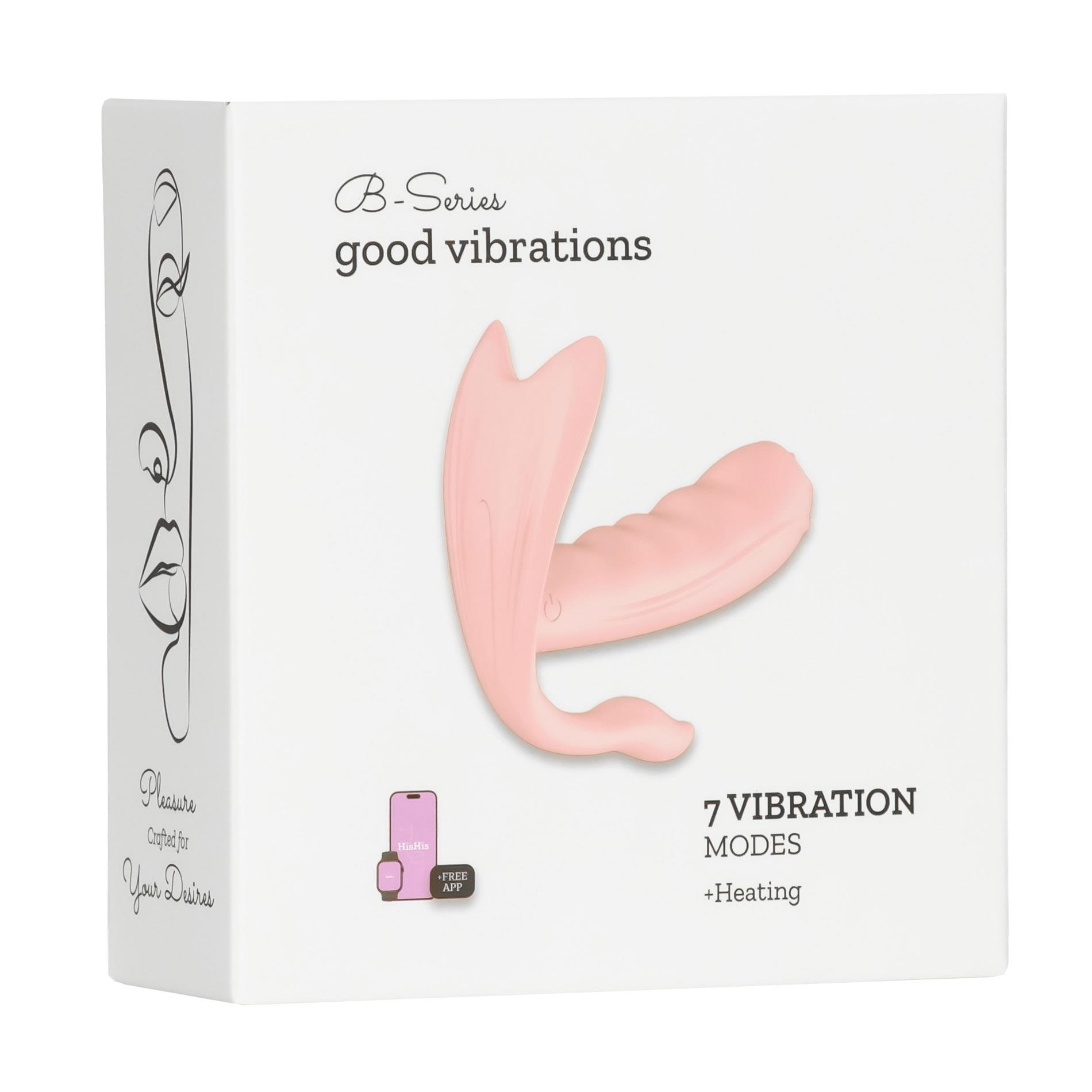 �����-������������ Boys of Toys Silicone Vibrator 7 vibration modes, Heating + APP, 10,9 × 4,6 × 10,1 ��