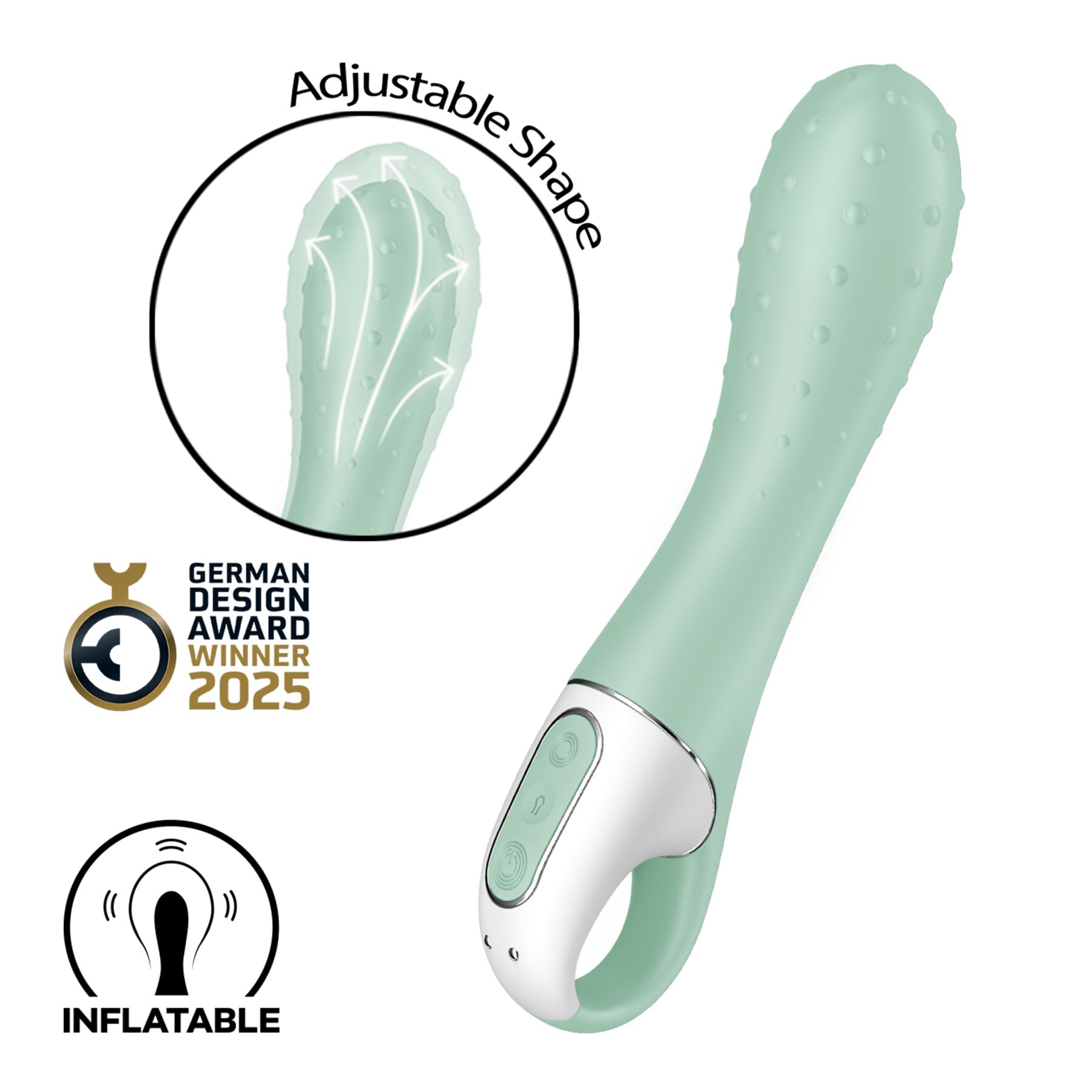 	�������� ��� ����� G Satisfyer Air Pump Vibrator 3, ������������ �������, ���������