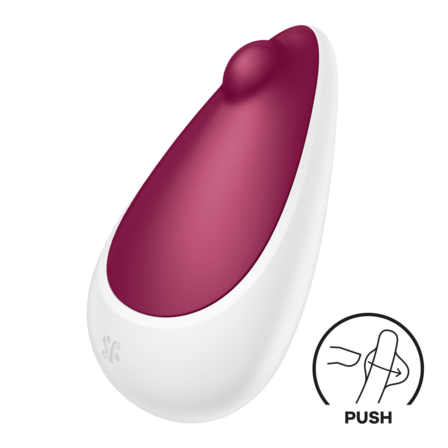 �������� ��� ���������� ������� Satisfyer Spot On 3 Berry, 12 ������� ��������, 5,7 × 9 × 3,2 ��