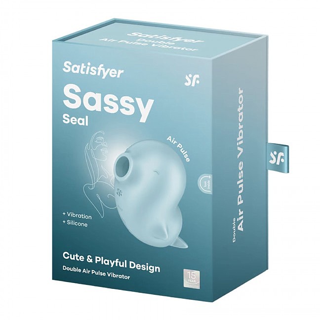      Satisfyer Sassy Seal, 2  , 9,7 &#215; 5,4 &#215; 6,6 