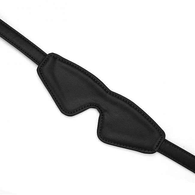    Liebe Seele Black Organosilicon Blindfold, 