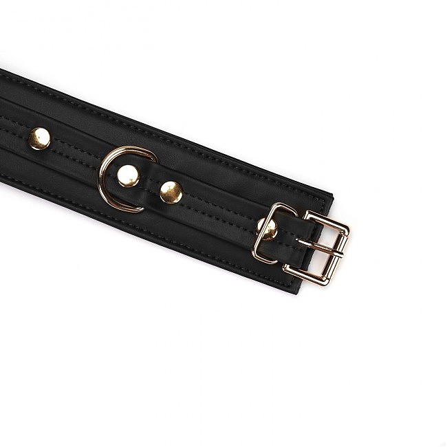    Liebe Seele Black Organosilicon Wrist Cuff, 