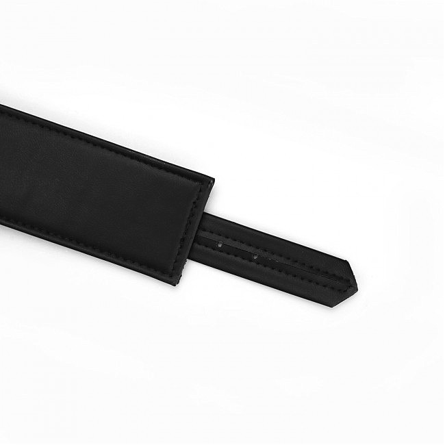    Liebe Seele Black Organosilicon Wrist Cuff, 
