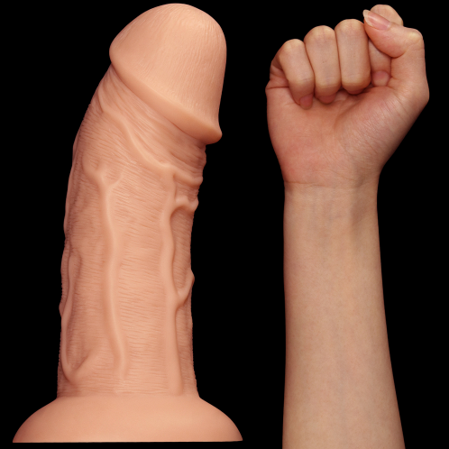 ������������� � King-Sized Realistic Curved Dildo 9.5&raquo; Flesh 24 � 6,6 ��. � ��������� � �����