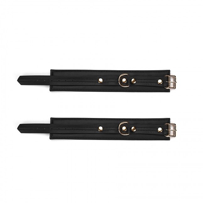    Liebe Seele Black Organosilicon Anklecuffs, 