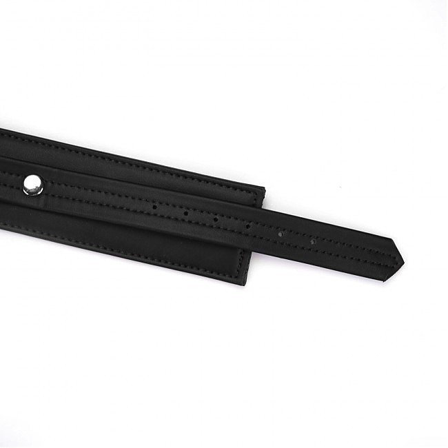    Liebe Seele Black Organosilicon Anklecuffs, 