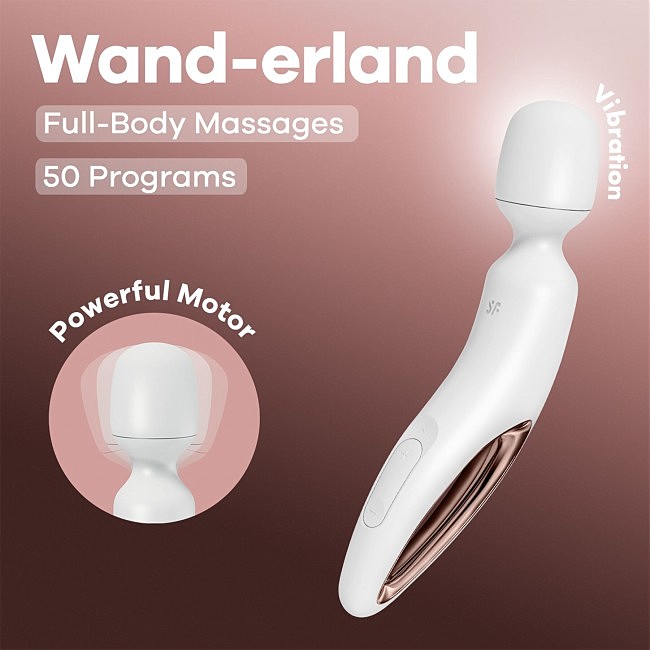  Satisfyer Wand-erland White/Rosegold, 50  , 30  5,4 