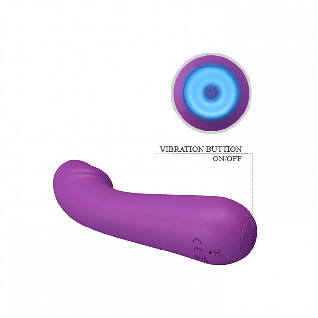   G Pretty Love Cetus Vibrator Purple, 12  , 15  3,5 