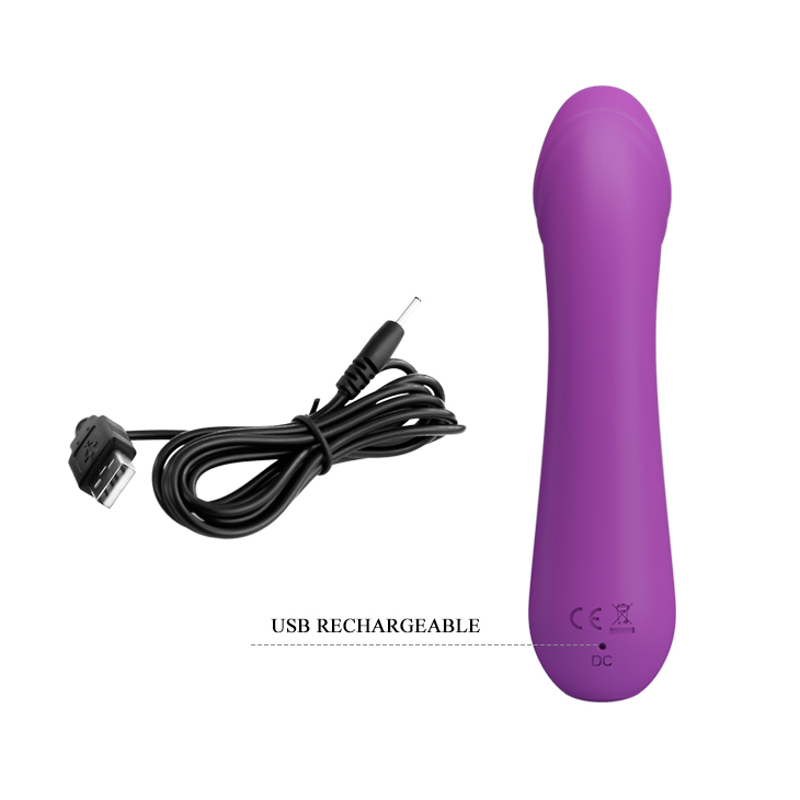 �������� ����� G Pretty Love Cetus Vibrator Purple, 12 ������� ��������, 15 � 3,5 ��