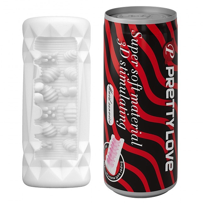       Pretty Love Pop-Top Can Masturbator, 11  4,5 