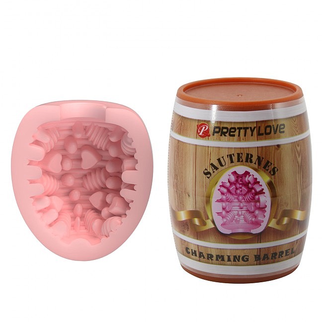 - Pretty Love Sauterne Charming Barrel Pink, 6,7  x 5,4 