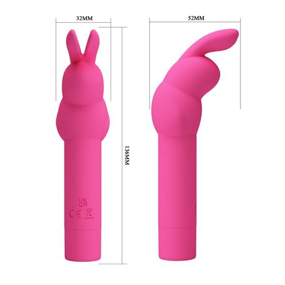 ��������������� � ���� ������� �� ������� Pretty Love Gerardo Vibrator Pink, 13,6 � 3,2 ��