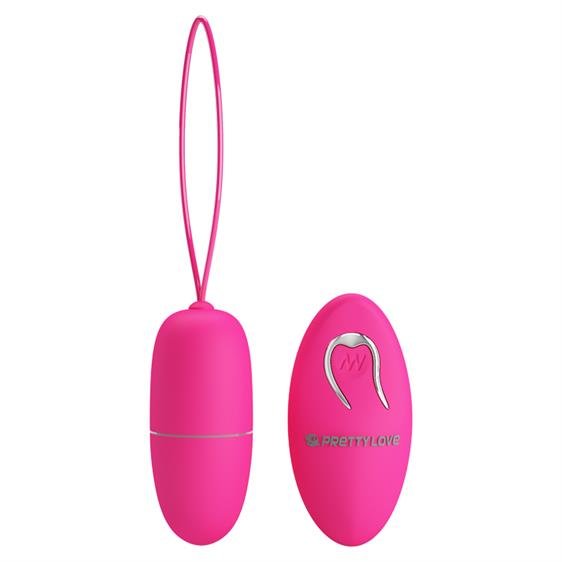 ��������� Pretty Love Selkie Vibrating Egg Pink, ������������ ����� ����������, 6,9 � 3 ��