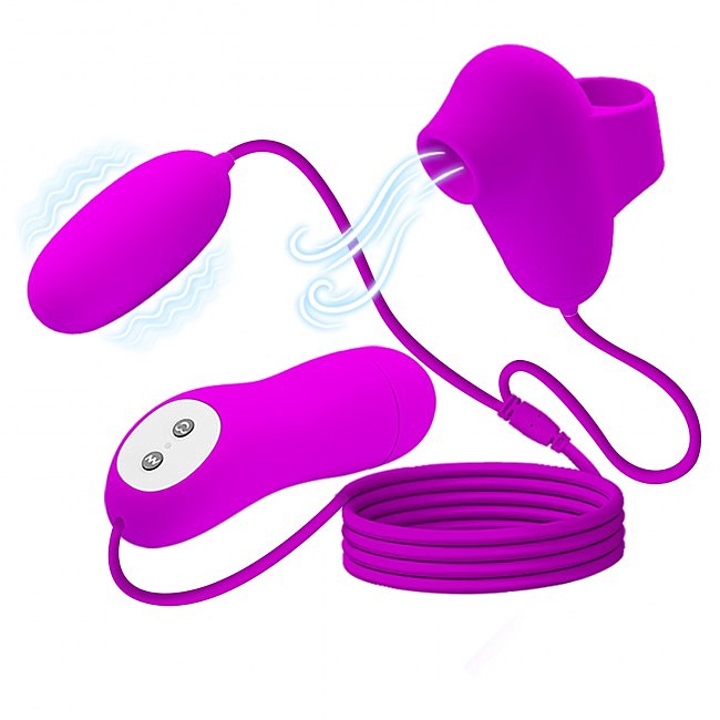     Suction & Vibro Bullets Purple,   
