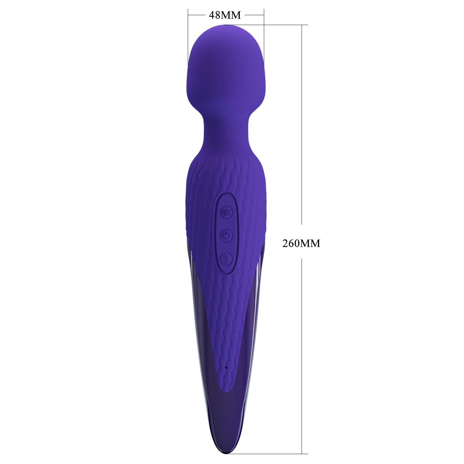 ������������� Pretty Love Antony Heat Massager Blue, ������� ���������, 26 � 4,8 ��
