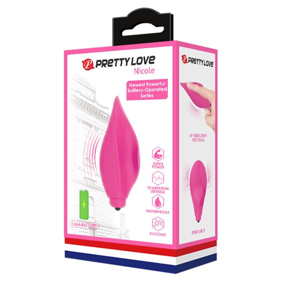 ���������� ��� ������� �������� ��� Pretty Love Nicole Clitoral Stimulator Magenta, 10 ������� ��������