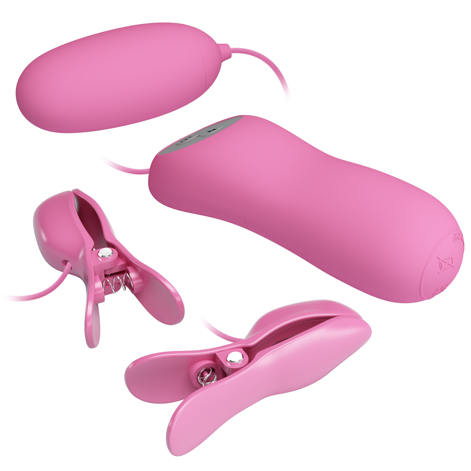 ��������� � �������� ��� ������ Pretty Love Electric Shock & Vibro-Bullets Pink, ��������+�����������������