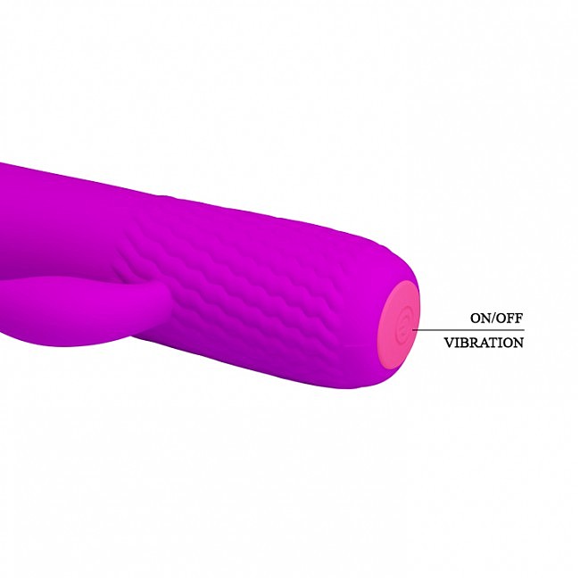   -  Pretty Love Tim Vibrator Purple, 15  2,9 