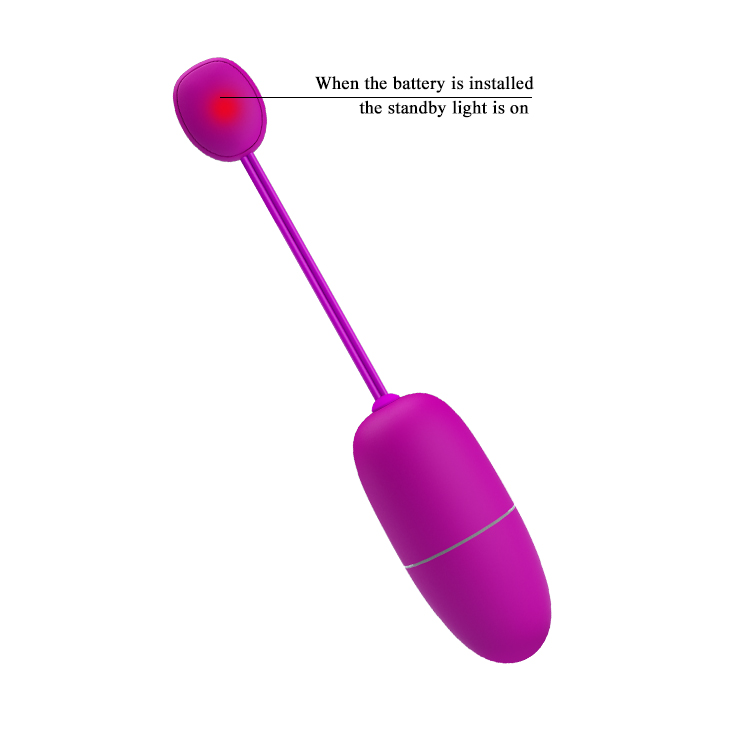 �����-��������� Pretty Love Nymph Vibrating Egg Purple (App), 12 ������� ��������, 18 � 3 ��