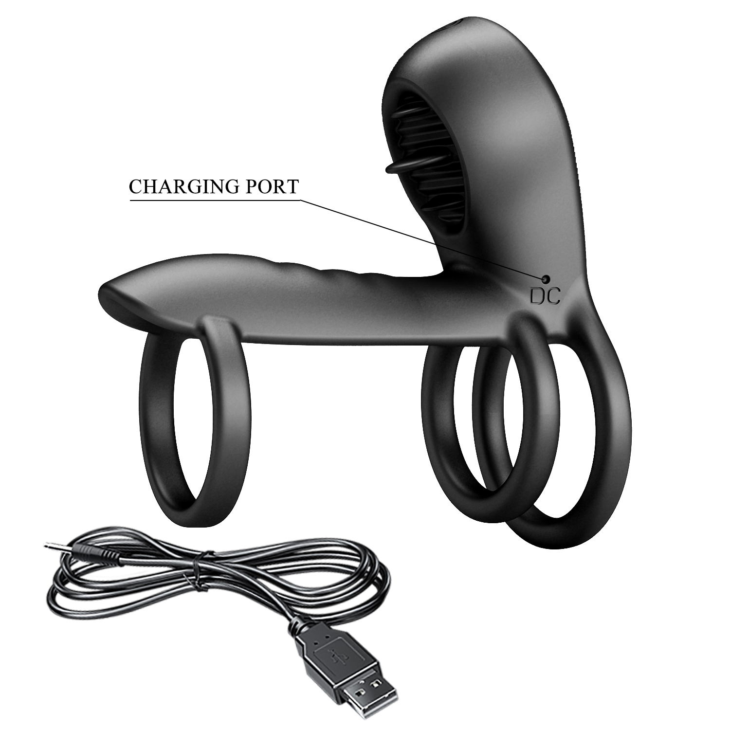 �����������-������� � ������������ ������������ Vibrating Penis Sling Jammy, ������