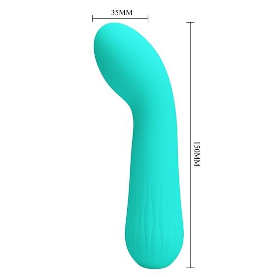���������� ��������������� ��� ����� G Pretty Love Kirk Vibrator Mint, 15 � 3,5 ��
