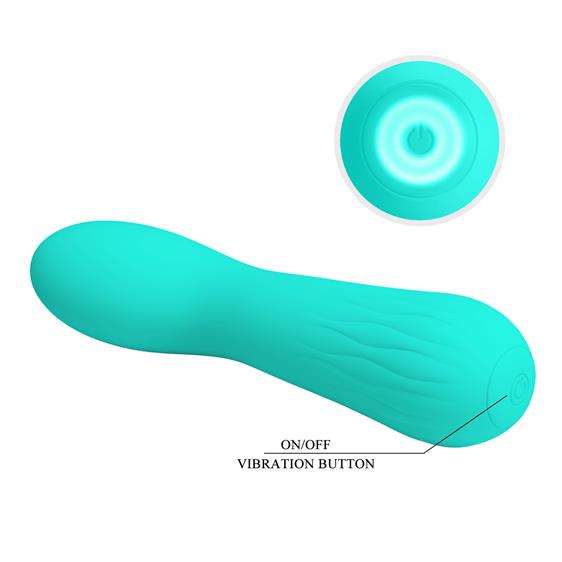 ���������� ��������������� ��� ����� G Pretty Love Kirk Vibrator Mint, 15 � 3,5 ��