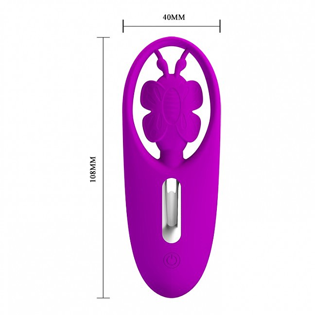   Pretty Love Dancing Butterfly Stimulator Purple,   
