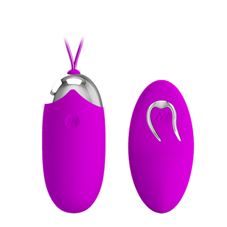 ��������� �� ������������� ������ Pretty Love Berger Vibrating Egg Purple, 12 ������� ��������, 7,5 � 3,3 ��