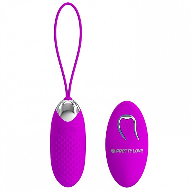     Pretty Love Joannna Vibrating Egg Purple, 7,2  2,8 