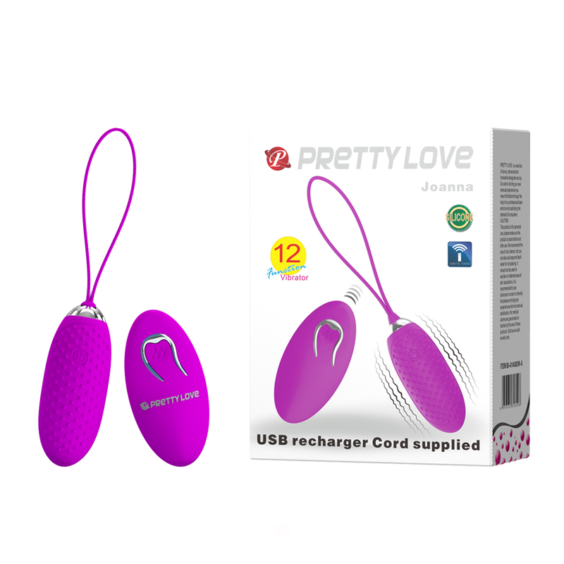��������� � ���������� ������������ Pretty Love Joannna Vibrating Egg Purple, 7,2 � 2,8 ��