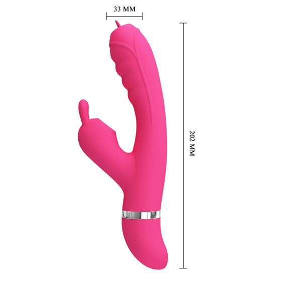 ������������������� ��������-������ Phoenix Vibrator Pink, ��������+��������� ����������, 20,2 � 3,3 ��