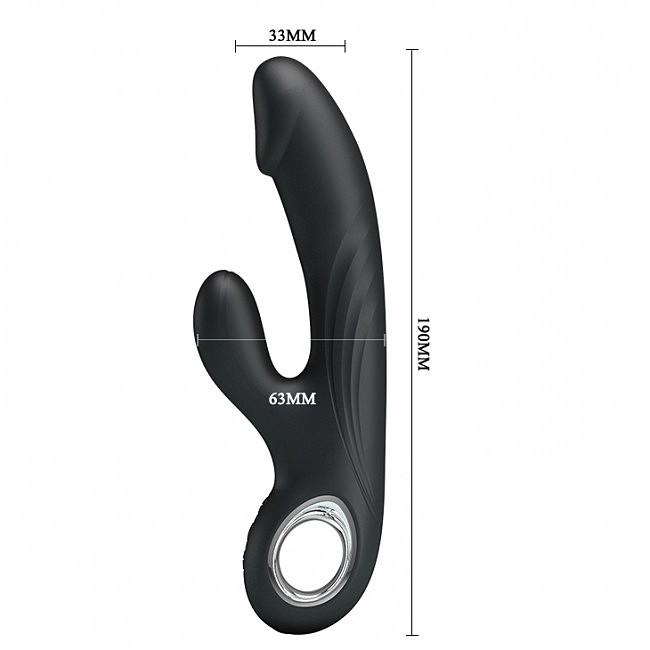  - Pretty Love Selene Vibrator Black, -, 19  3 