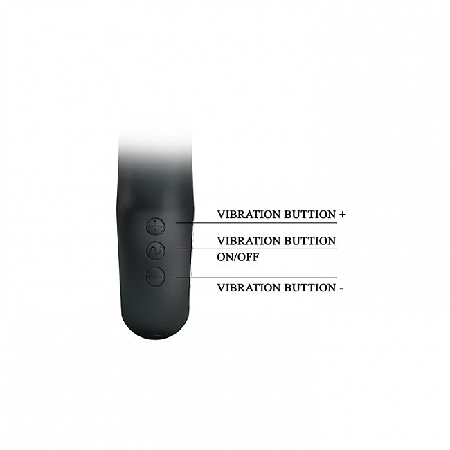  - Pretty Love Selene Vibrator Black, -, 19  3 
