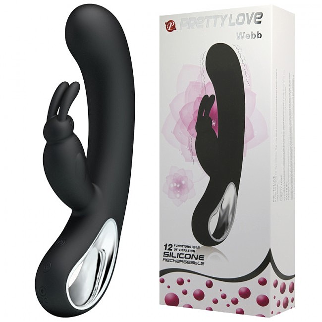 - Pretty Love Webb Vibrator Black, 12  , 21  3,9 